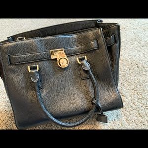 Michael Kors Hamilton Traveler Leather Bag
